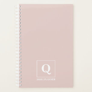 Planejador Personalizado Blush Rose 2026