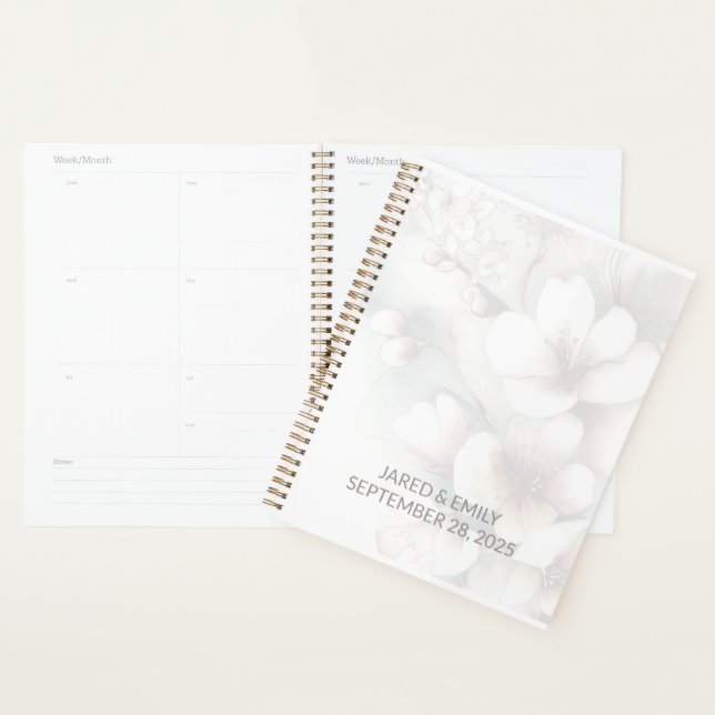 Planejador Personalizado Cherry Blossom (Exibição)