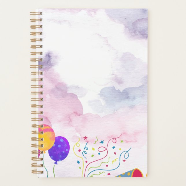 Planejador Personalizado de Afirmação Positiva (Frente)