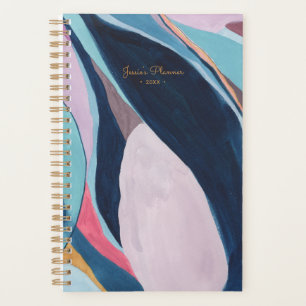 Planejador Personalizado de Arte Abstrata Moderna
