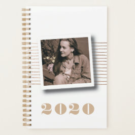 Planejador Personalizado de Diário de Fotos 2020