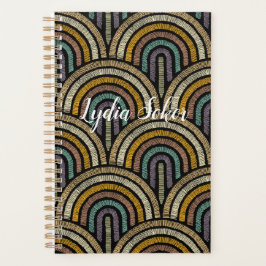 Planejador Personalizado de Estilo Bordado