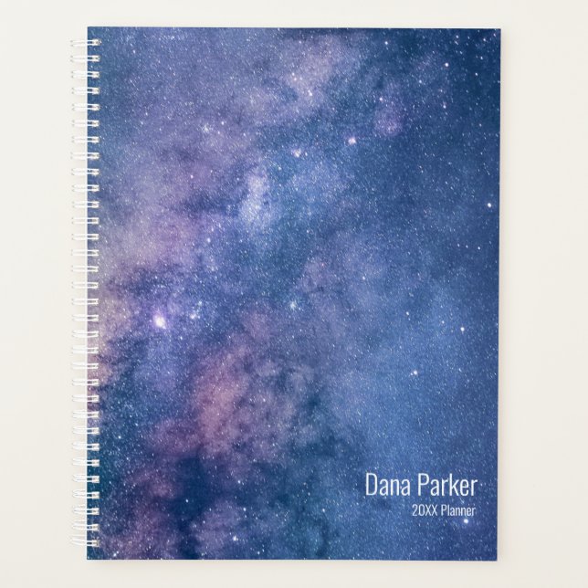 Planejador Personalizado de Estrelas do Night Sky (Frente)