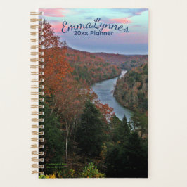 Planejador Personalizado de Foto do Rio Cénico de 