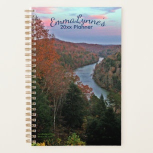 Planejador Personalizado de Foto do Rio Cénico de 
