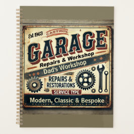 Planejador Personalizado de Garagem de Vintage
