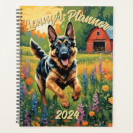 Planejador personalizado de German shepherd 2024