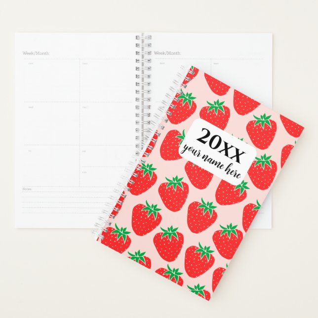 Planejador Personalizado de Morango (Exibição)