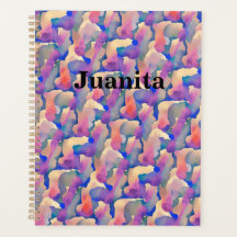 Planejador Personalizado de Padrão de Aquarela