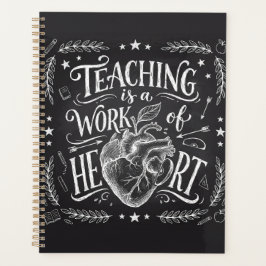 Planejador Personalizado de Professora com Espiral