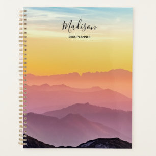 Planejador Personalizado do Rainbow Sky 