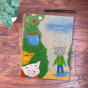 Planejador Personalizado Gato Bobo
