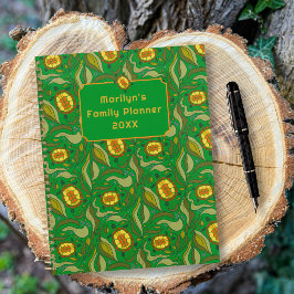 Planejador Personalizado Jardim Tartarugas Ilustra