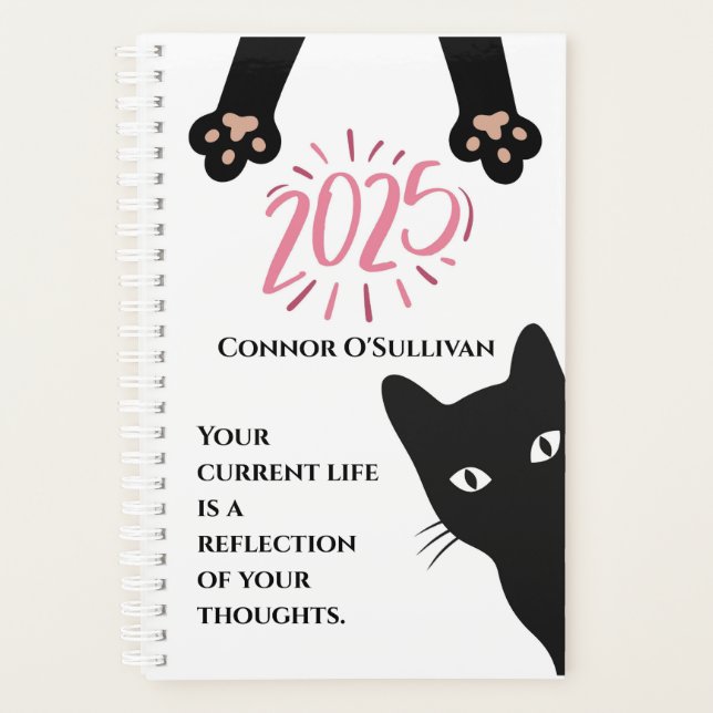 Planejador personalizado para 2025 (Frente)