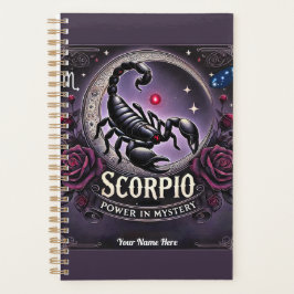 Planejador Scorpio "Poder em Mistério" - Personali