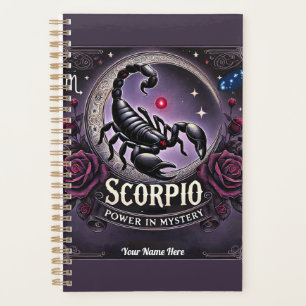 Planejador Scorpio "Poder em Mistério" - Personali