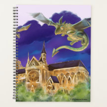 Planejador Semanal Gargoyle Notre Dame - Paris