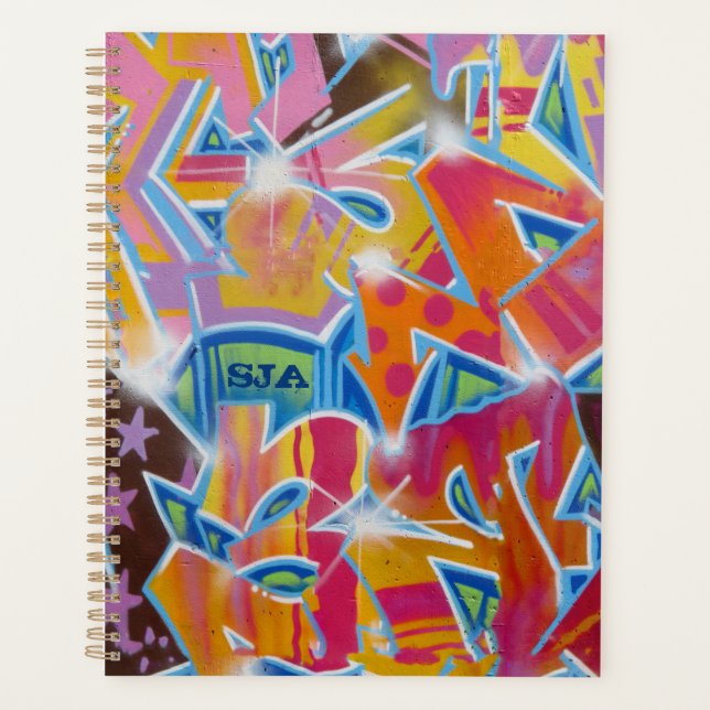 Planejador Semanal/Mensal do Grafite Vermelho (Frente)