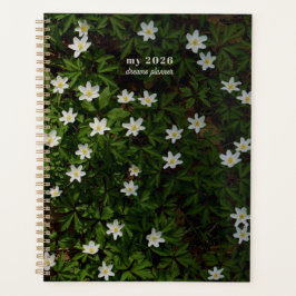 Planejador Sonhos de Floresta Verde