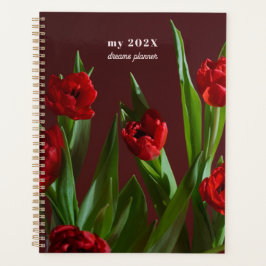 Planejador Sonhos Tulipa Vermelha