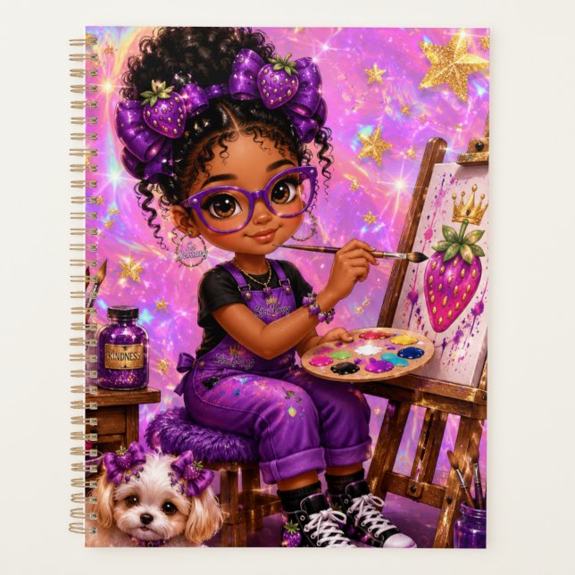 Planejador StarBerry™ Creative Sparkle™ (Frente)