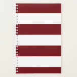 Planejador vermelho profundo<br><div class="desc">Planner vermelho-listrado profundo</div>