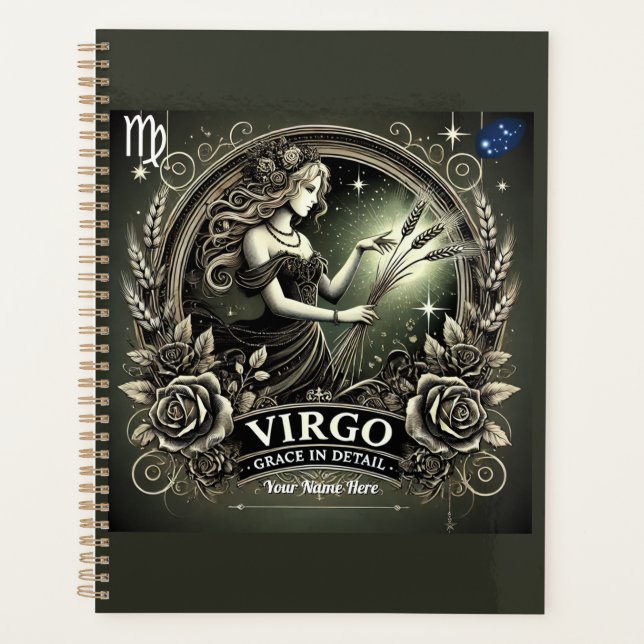Planejador Virgo "Grace em Detalhe" (Frente)