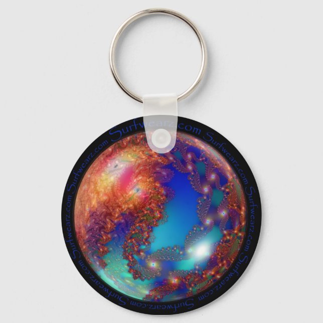 Planet Fractal Chaveiro (Frente)