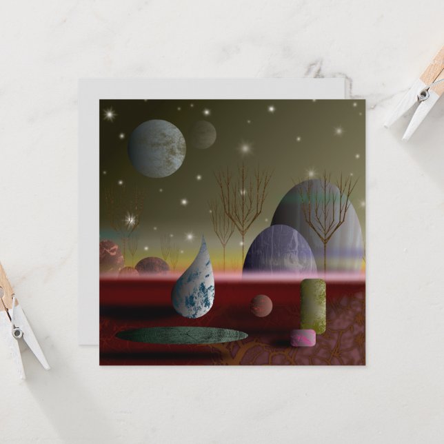 Planeta Da Placa Plana De Formas 5.25x5.25 (Frente/Verso In Situ)