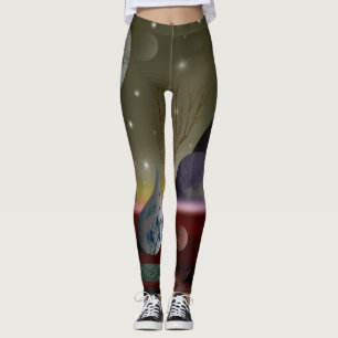 Planeta Das Formas Leggings