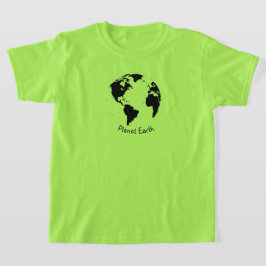 Planeta de Camisa T para Crianças