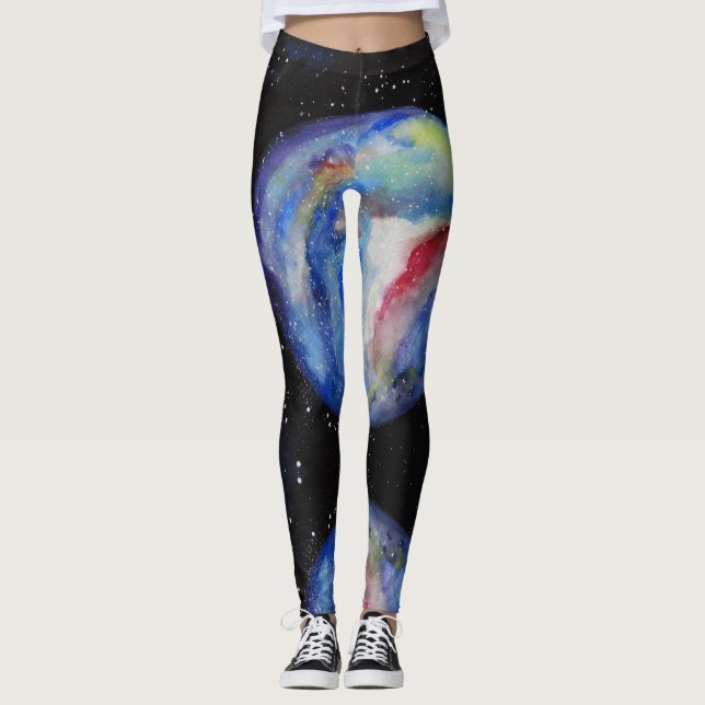 Planeta Espacial de Leggings (Frente)