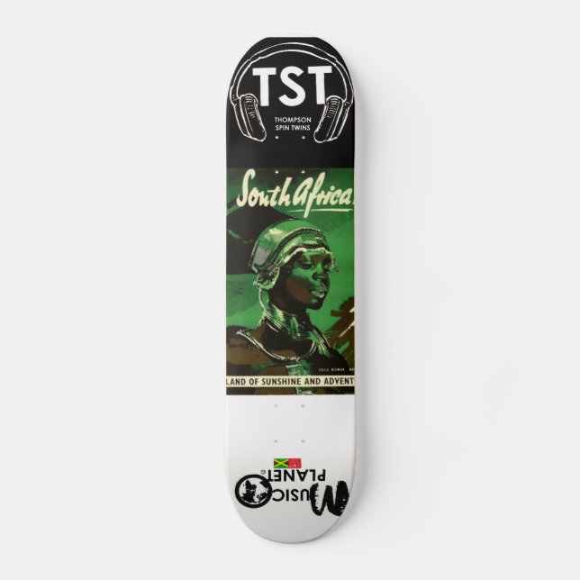 PLANETA MUSICAL  África do Sul Skateboard (Frente)