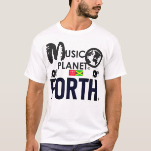 PLANETA MUSICAL QUARTA Camiseta Básica Masculina