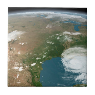 Planeta Panorâmico Terra E Os Eua.