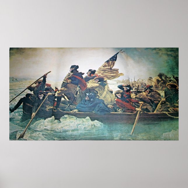 Planeta poster vintage dos Macacos (Frente)