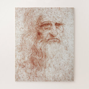 Planeta Quebra-cabeça Da Vinci: autorretrato