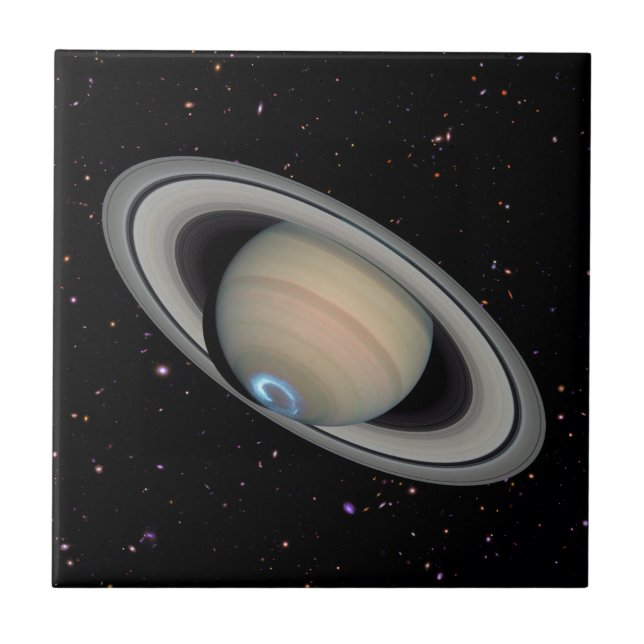 Planeta Saturno Starry Sky (Frente)
