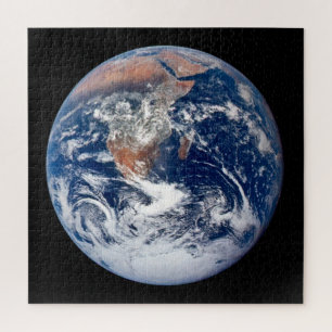 Planeta Terra vista da Apolo 17 Quebra-cabeça de J
