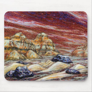 Planeta vermelho Mousepad