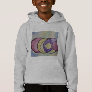 Planetas Abstrato de Arte Hoodie