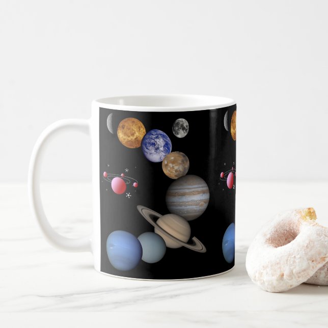planetas de canecas (Com Donut)