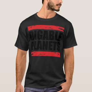 Planetas Digitais Camisa de Vintagem Clássica