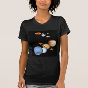 Planetas do Sistema Solar - Camisa T