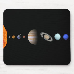 PLANETAS do SISTEMA SOLAR Mousepad