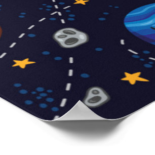 Planetas felizes Poster