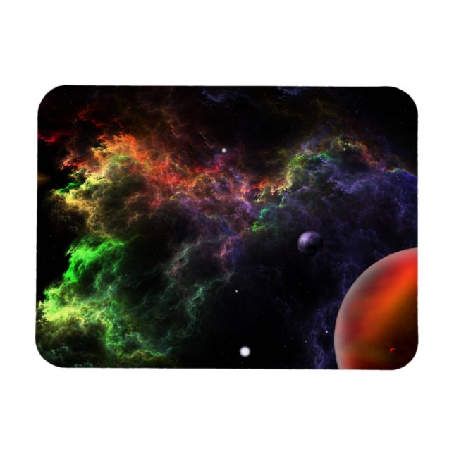 Planetoides - Foto Ímã do Aglomerado da Nebulosa (Horizontal)
