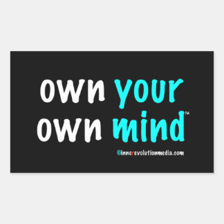 Planilha de Adesivos Own Your Own Mind™