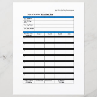 Planilha de Superpotência: Estrela de Meta