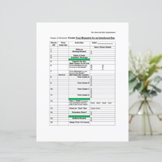 Planilha de Superpotência: Plano do Dia Internacio